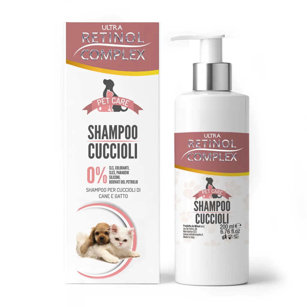Champú para cachorros Retinol Complex